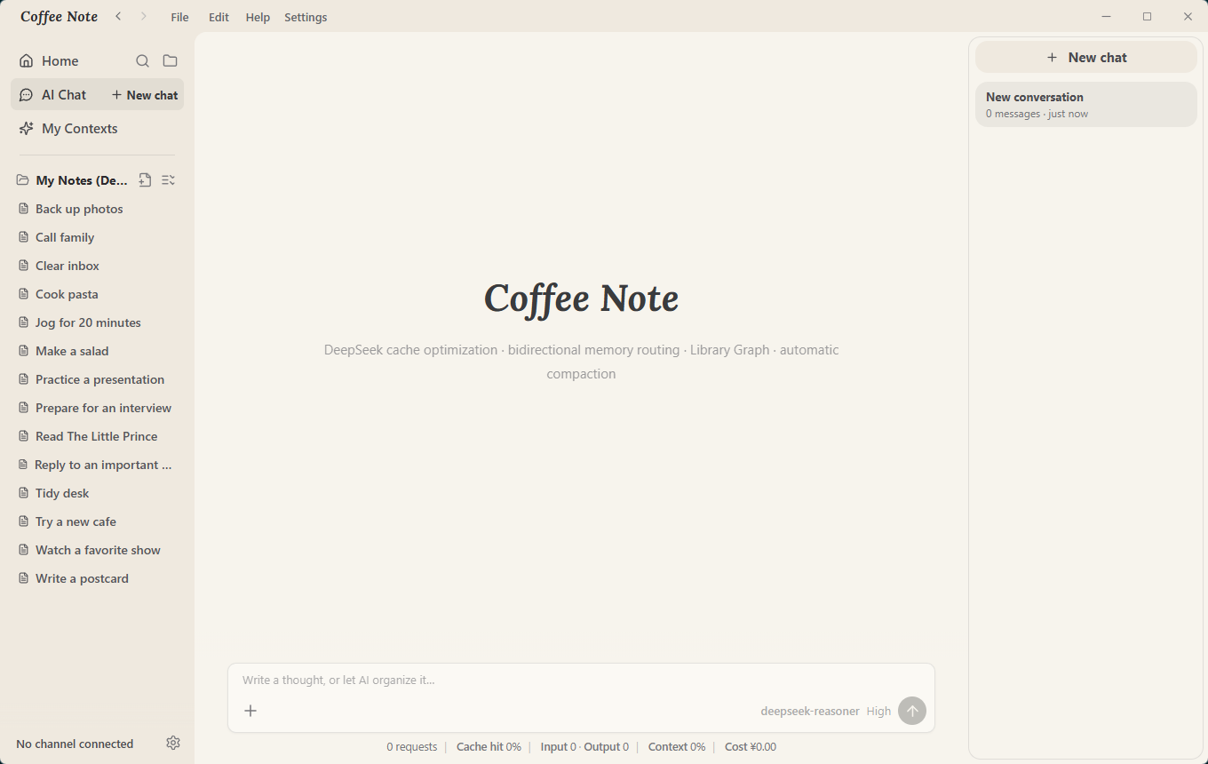 TierNote AI workspace